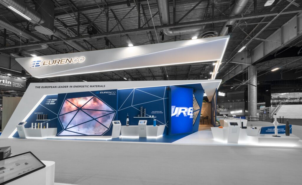 photo stand eurenco eurosatory vue espace produits