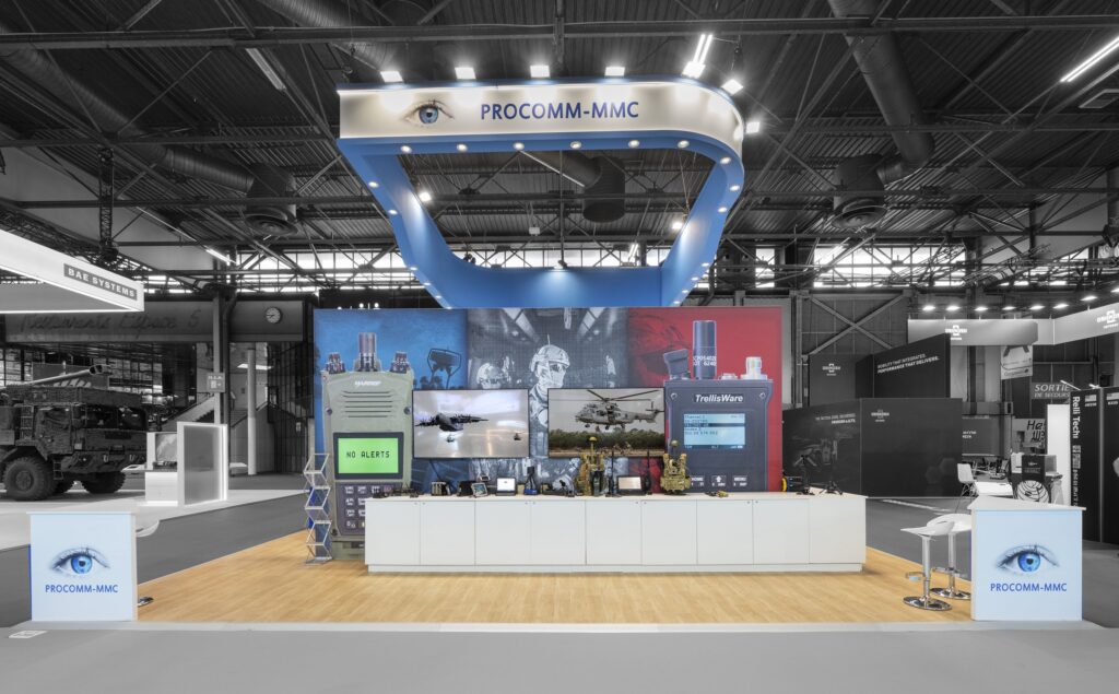 photo stand procomm eurosatory vue de face